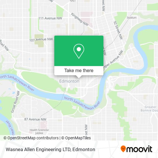 Wasnea Allen Engineering LTD map