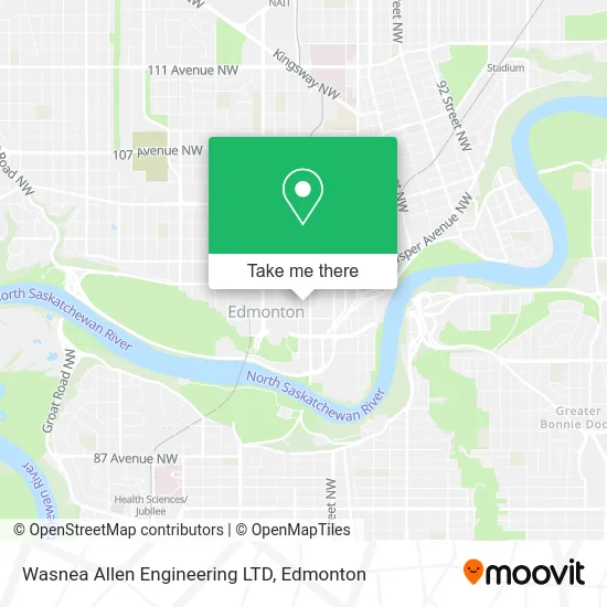 Wasnea Allen Engineering LTD map