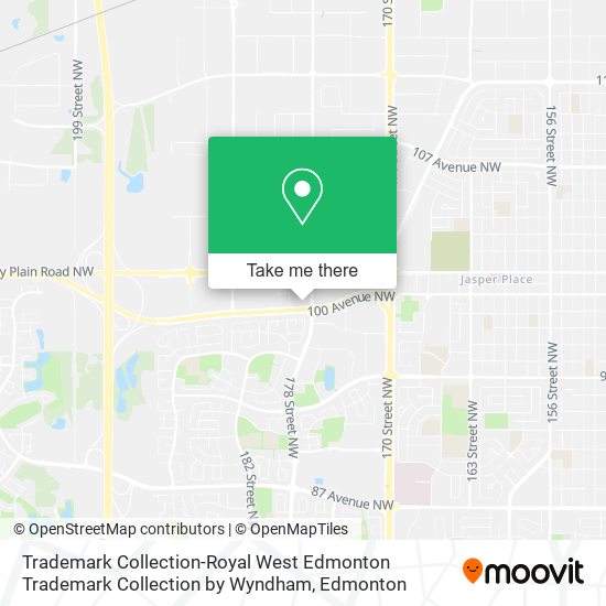 Trademark Collection-Royal West Edmonton Trademark Collection by Wyndham map