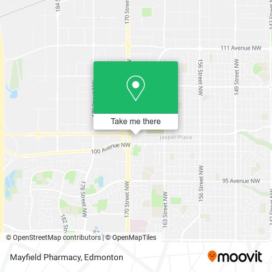 Mayfield Pharmacy map