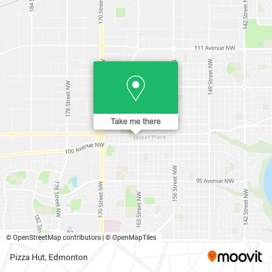 Pizza Hut map