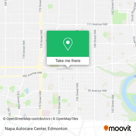 Napa Autocare Center map