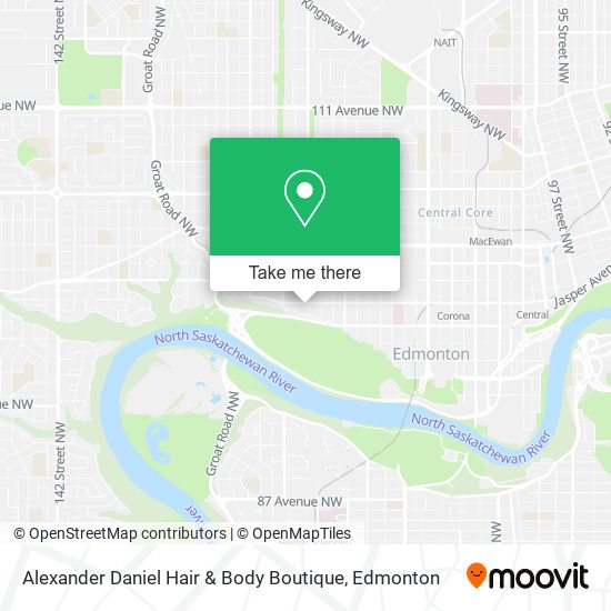 Alexander Daniel Hair & Body Boutique map