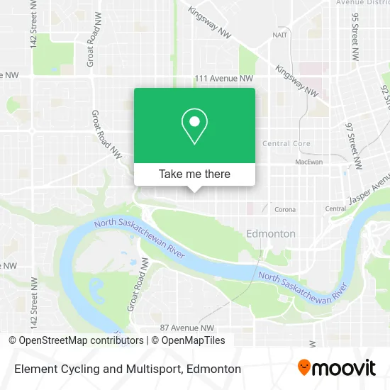 Element Cycling and Multisport map