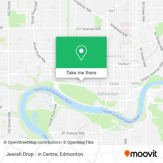 Jewish Drop - in Centre map