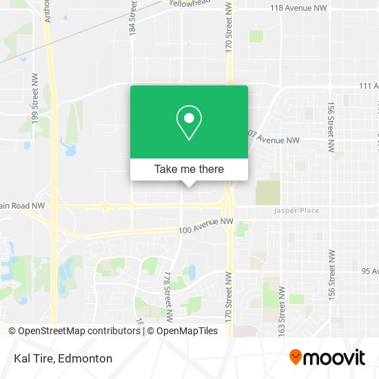 Kal Tire map