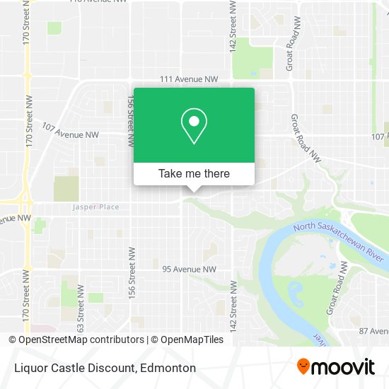 Liquor Castle Discount map