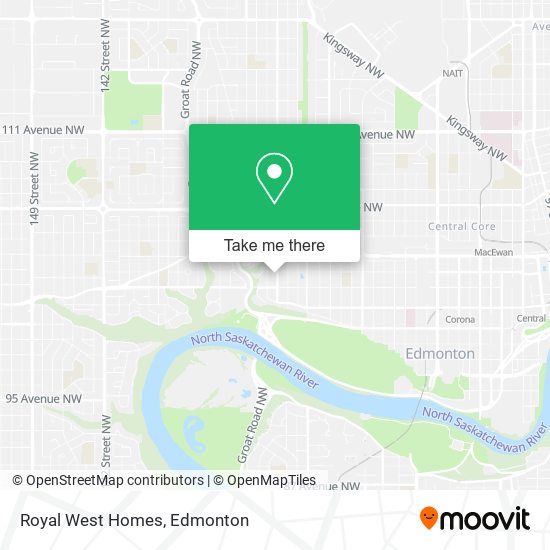 Royal West Homes map