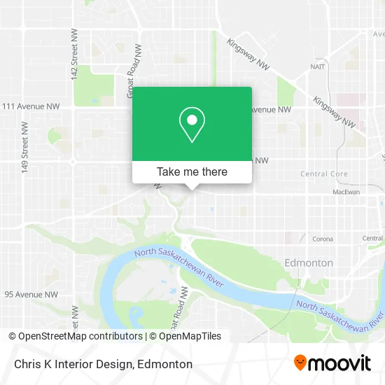 Chris K Interior Design map