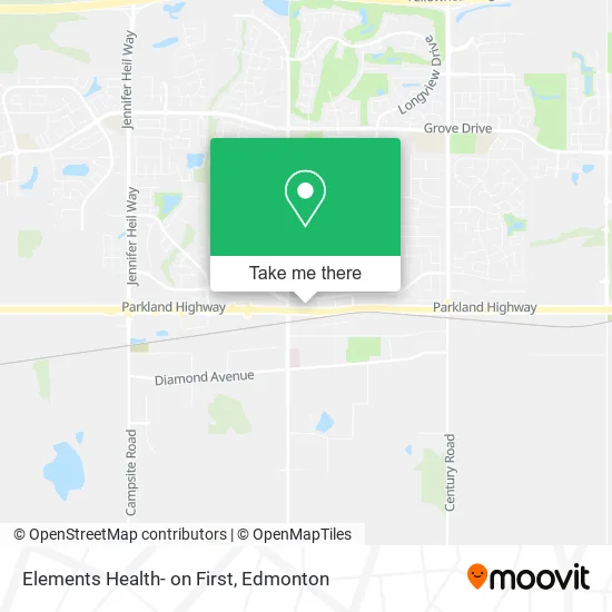 Elements Health- on First map