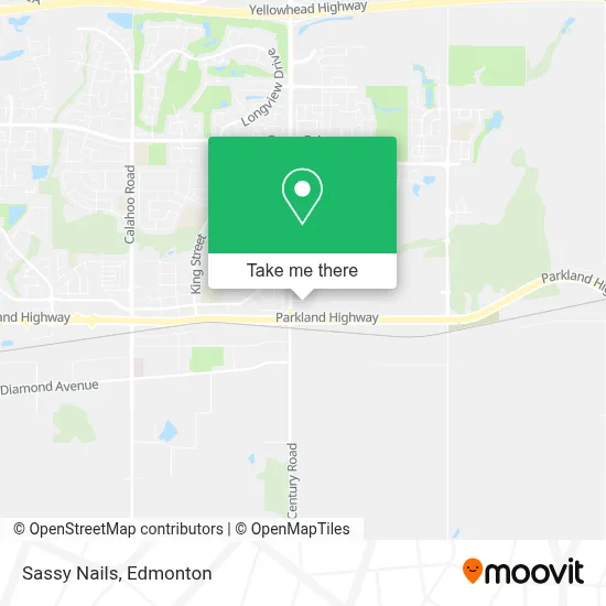 Sassy Nails map