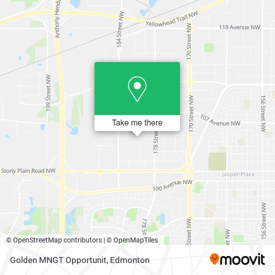 Golden MNGT Opportunit map