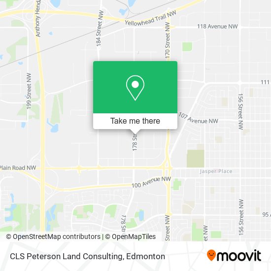 CLS Peterson Land Consulting map