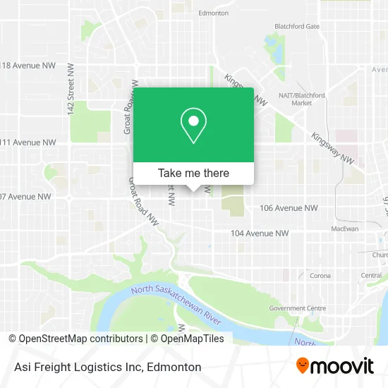 Asi Freight Logistics Inc map