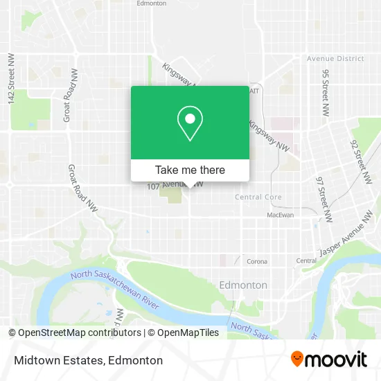 Midtown Estates map
