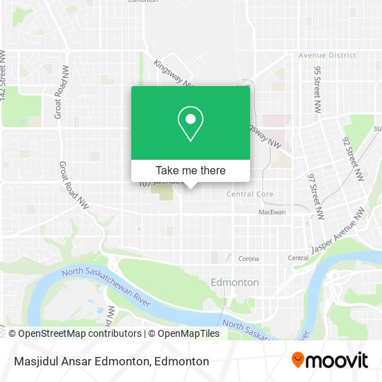 Masjidul Ansar Edmonton plan