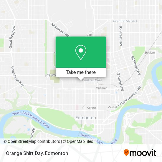 Orange Shirt Day map