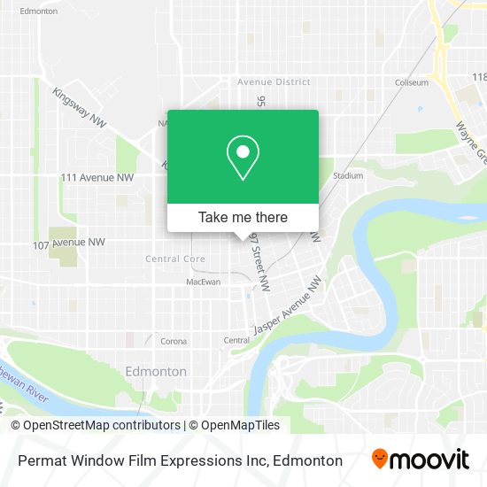Permat Window Film Expressions Inc map