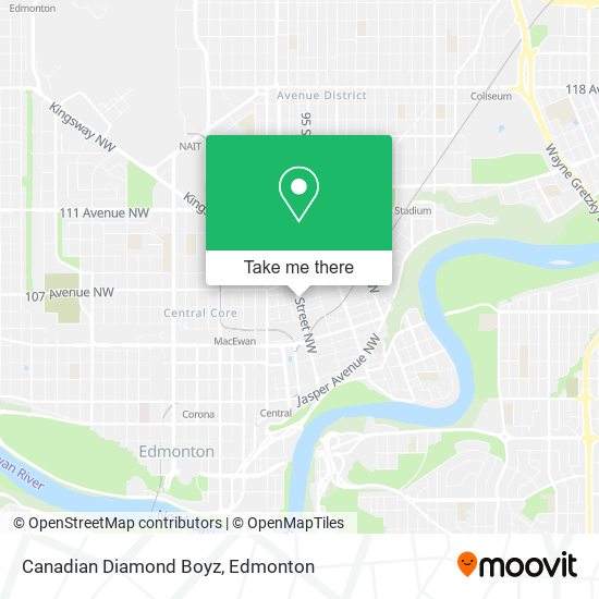 Canadian Diamond Boyz map