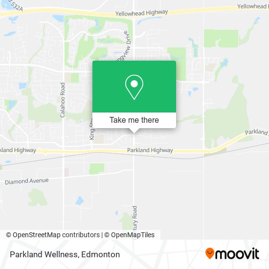 Parkland Wellness map