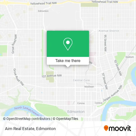 Aim Real Estate map
