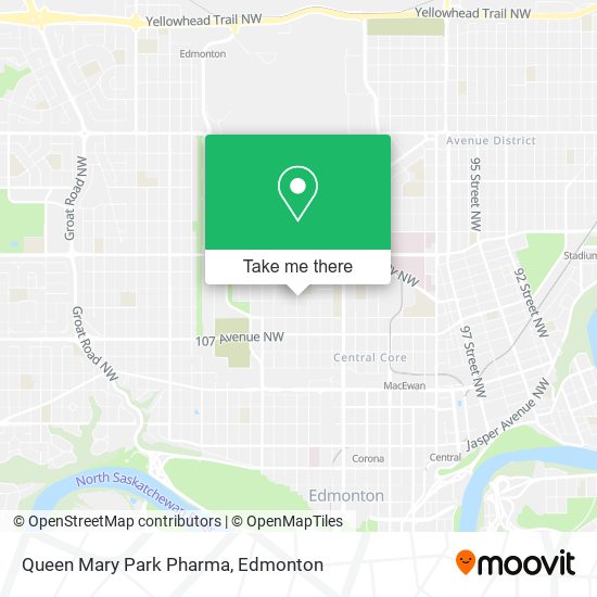 Queen Mary Park Pharma map