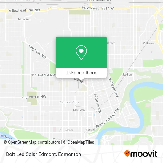 Doit Led Solar Edmont map