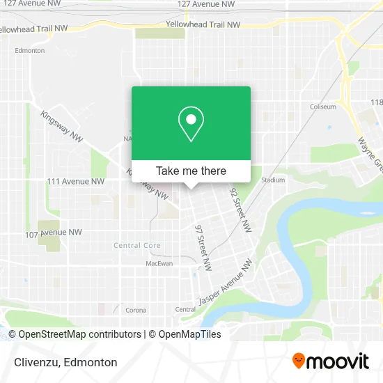 Clivenzu map
