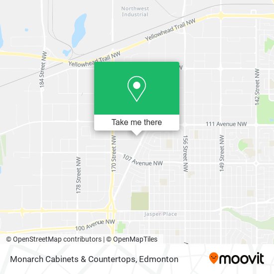 Monarch Cabinets & Countertops map