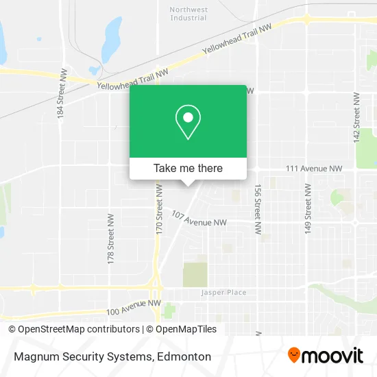 Magnum Security Systems map