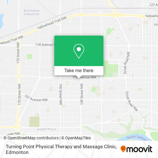 Turning Point Physical Therapy and Massage Clinic map