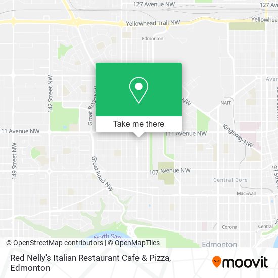 Red Nelly's Italian Restaurant Cafe & Pizza map