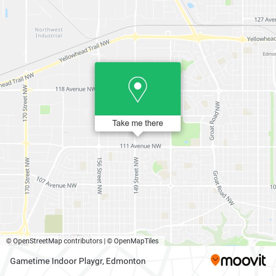 Gametime Indoor Playgr map