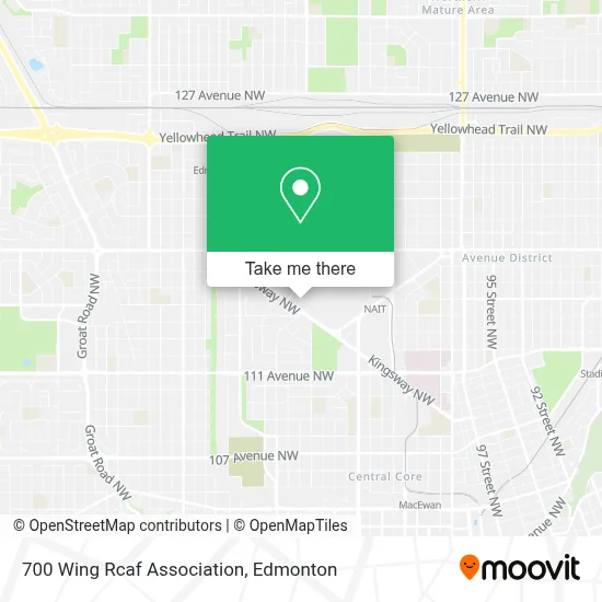 700 Wing Rcaf Association map