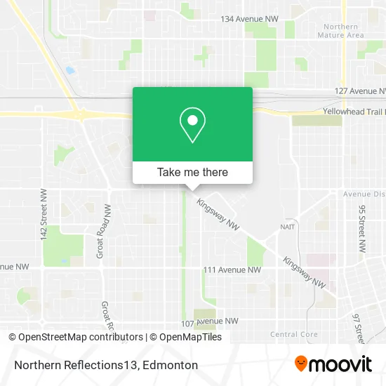 Northern Reflections13 map