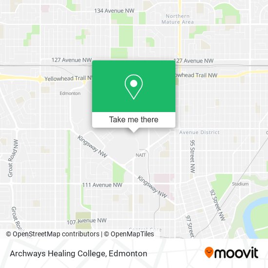 Archways Healing College map