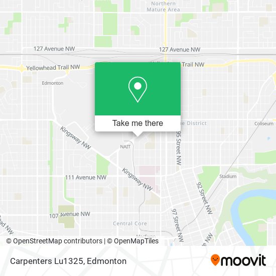Carpenters Lu1325 map