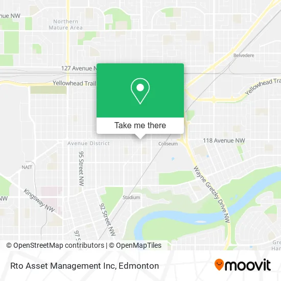 Rto Asset Management Inc map