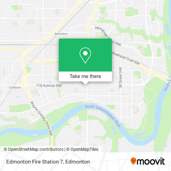 Edmonton Fire Station 7 plan