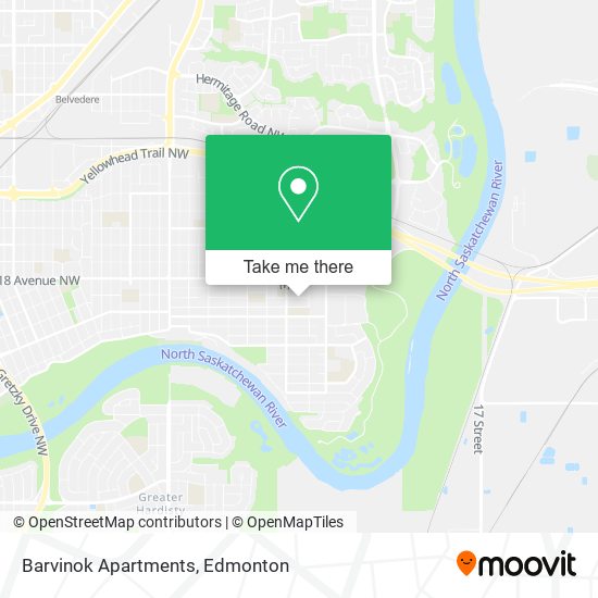 Barvinok Apartments map