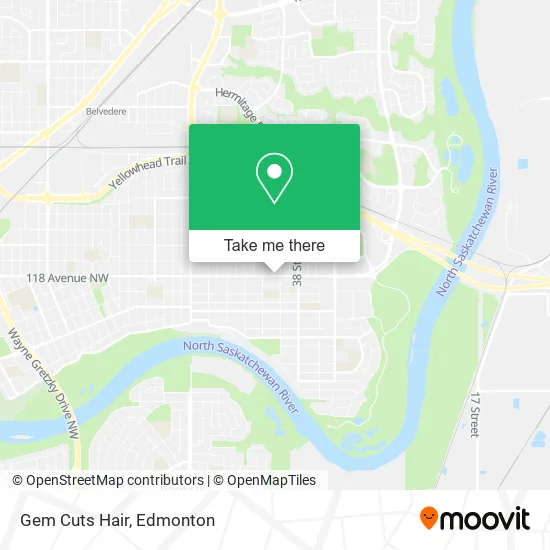 Gem Cuts Hair map