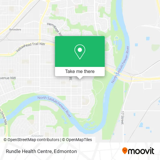 Rundle Health Centre map