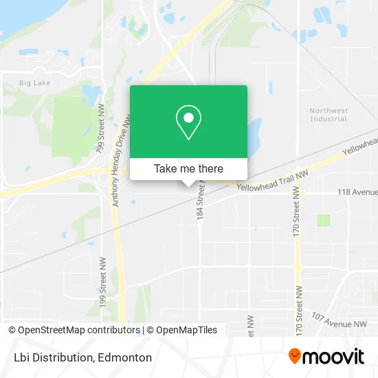 Lbi Distribution map