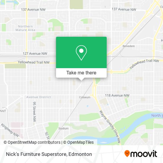 Nick's Furniture Superstore plan