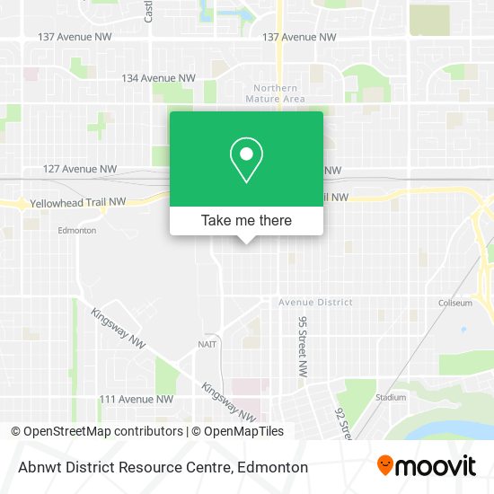 Abnwt District Resource Centre map