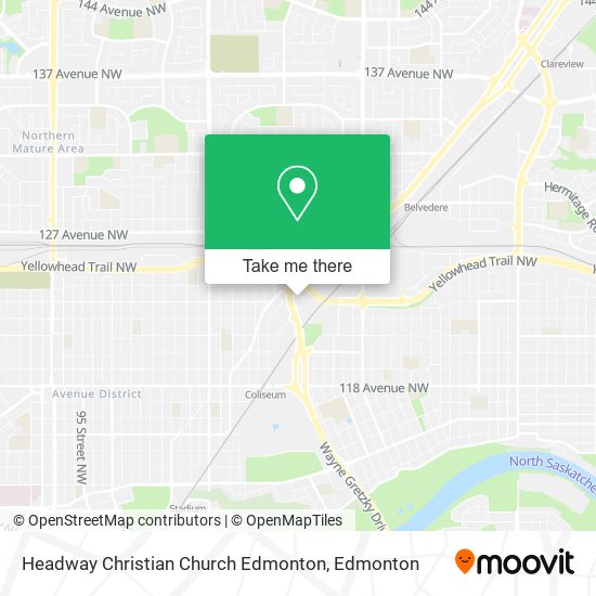 Headway Christian Church Edmonton plan