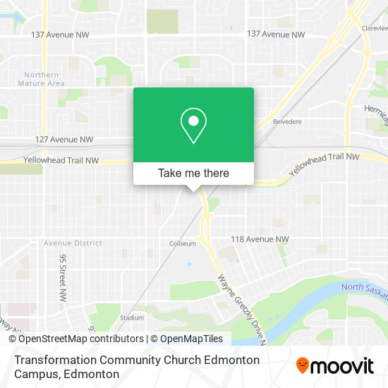 Transformation Community Church Edmonton Campus plan