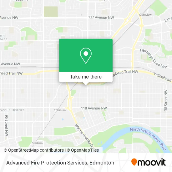Advanced Fire Protection Services map