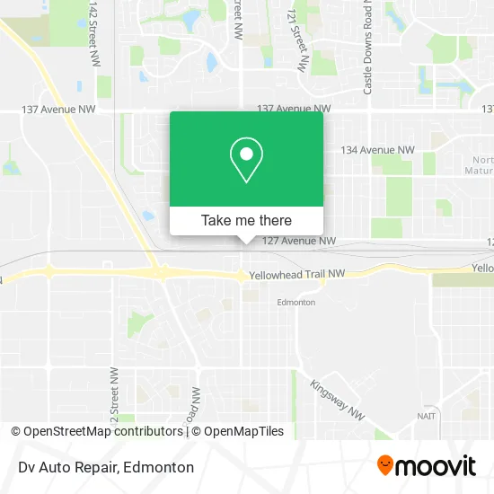Dv Auto Repair map