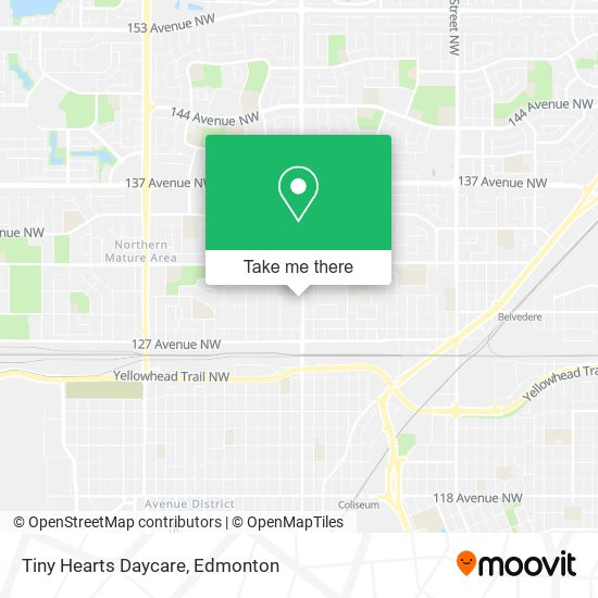 Tiny Hearts Daycare map